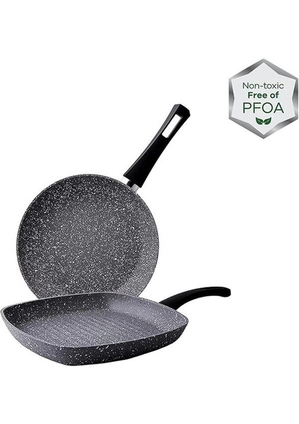 153.03.08.0354 Gris Bio Granit Grill Tavası, Medium fiyatları