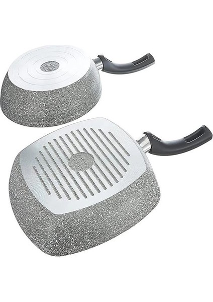 153.03.08.0354 Gris Bio Granit Grill Tavası, Medium