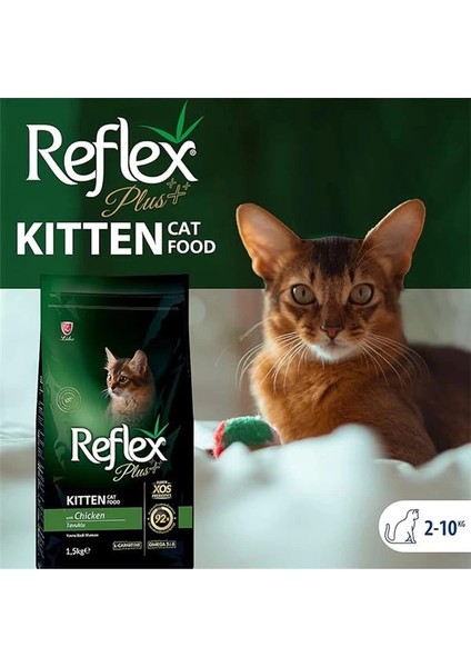 Plus Tavuk Etli Yavru Kedi Maması 1.5 kg fırsatları