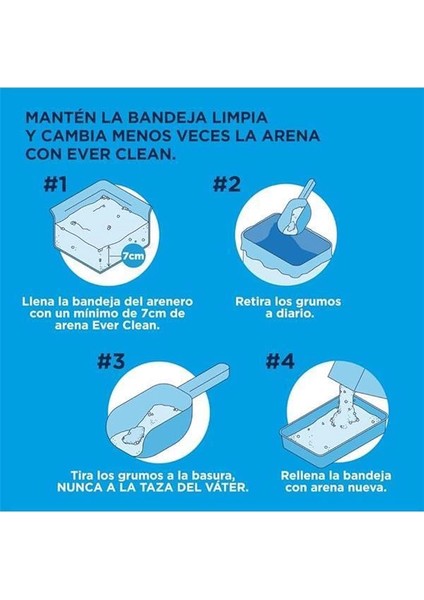 Multiple Cat Ekstra Güçlü Topaklanan Kedi Kumu, Eşsiz Aktif Karbon Teknolojisi, 10 L