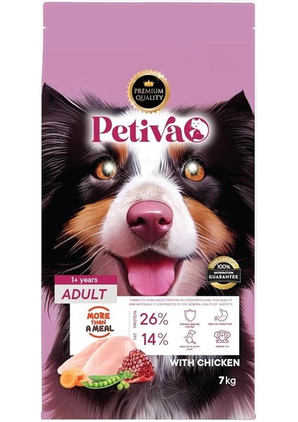 Yetişkin Köpekler Için Tavuk Etli Kuru Köpek Maması (7 Kg, Tavuk)