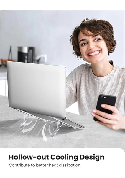 Dizüstü Bilgisayar Standı Katlanabilir MacBook Pro Air ile Uyumlu Matebook Dizüstü Bilgisayar