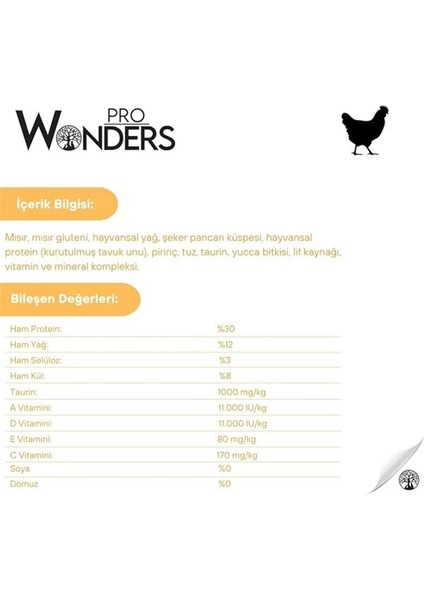 Tavuklu Yetişkin Kedi Maması 15 kg fırsatları