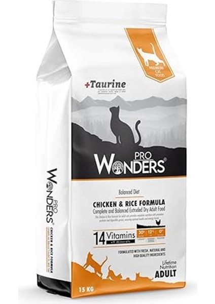 Tavuklu Yetişkin Kedi Maması 15 kg