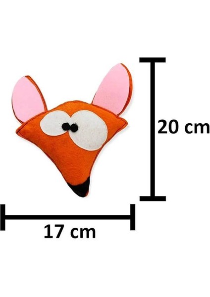 Dino Tilki 15CM Catnip + Kedi Zili modelleri