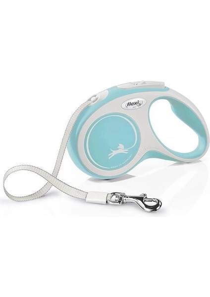 Flexi New Comfort S Beden Açık Mavi 5mt Şerit Tasma