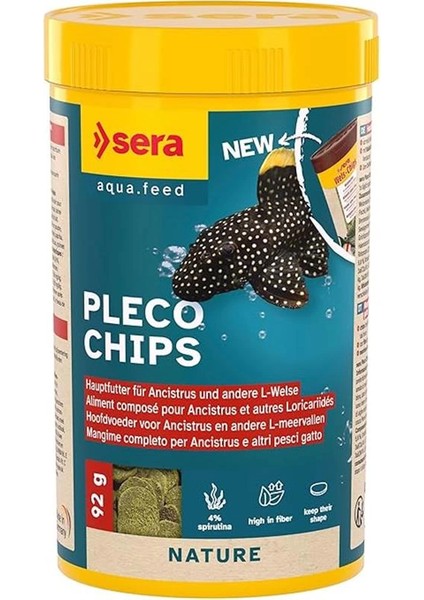 Wels Cips Balık Tablet Yemi 250 ml