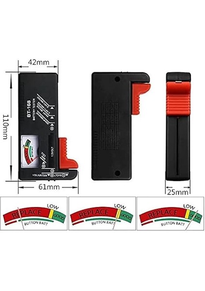 BT-168 Pil Test Cihazı