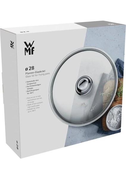 Cam Kapak 28 cm