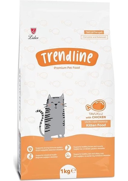 Tavuklu Yavru Kedi Maması 1 kg