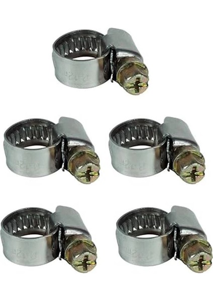 Orijinal Kelepçe Seti 5 Parça (Kompresör Aksesuarı, Basınçlı Hava Hortumları Için Hortum modelleri