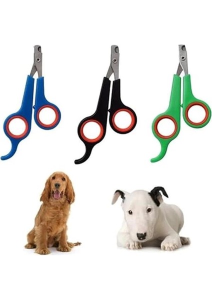 Renkli Kedi Köpek Tırnak Makası, Paslanmaz Çelik Evcil Hayvan Kedi Köpek Tırnak Makası 12 cm