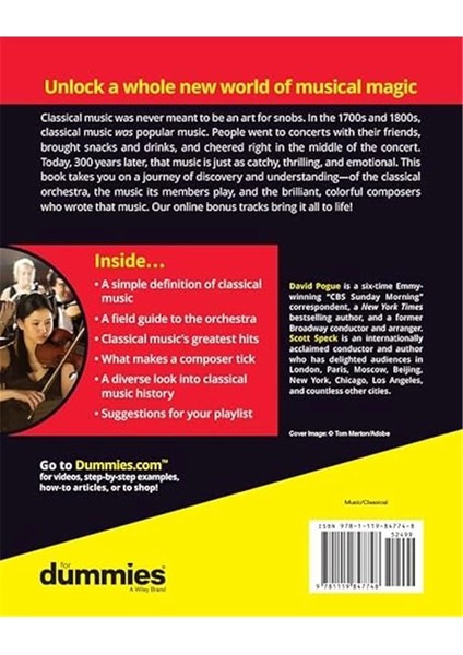 Classical Music For Dummies fiyatları