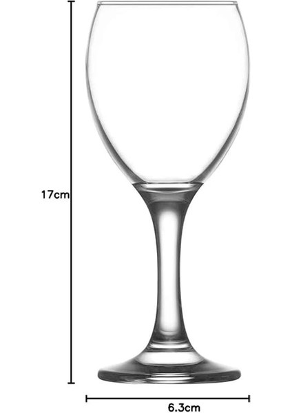 Empire 6'lı Kırmızı Şarap Kadehi indirimleri