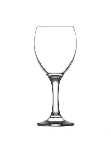 Empire 6'lı Kırmızı Şarap Kadehi