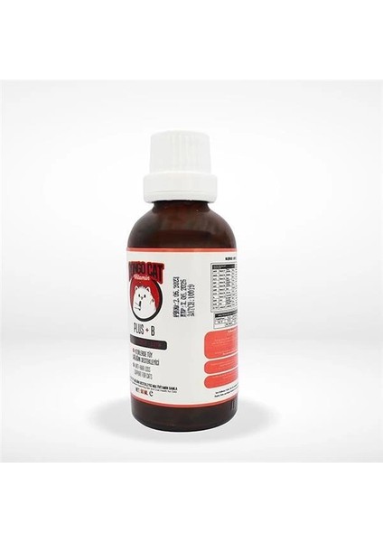 Plus +B For Cats - 50ML (Kediler Için Tüy Sağlığı Destekleyici Damla) fırsatları
