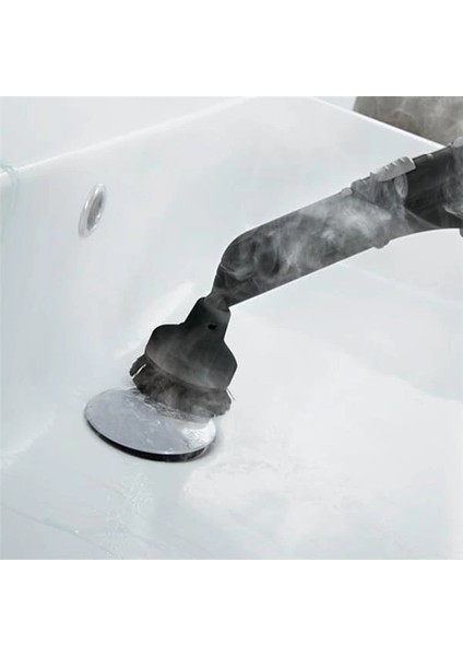 Kärcher Büyük Yuvarlak Fırça Buharlı Temizleyici, Siyah