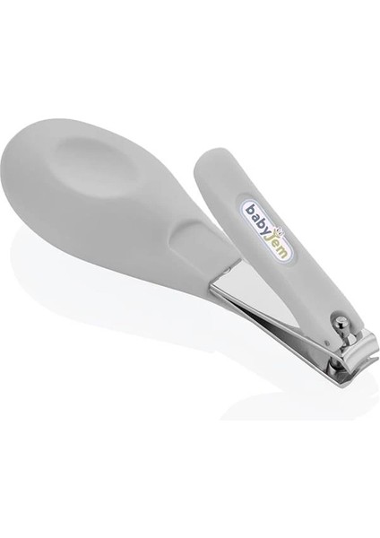 Bebek Kolay Kavrama Çıtçıt Tırnak Makası, Gri