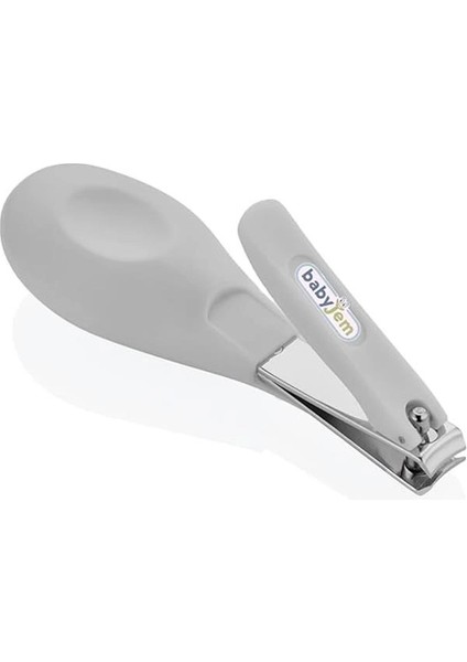 Bebek Kolay Kavrama Çıtçıt Tırnak Makası, Gri