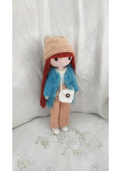 Melodi Bebek Amigurumi Organik Oyuncak Bebek