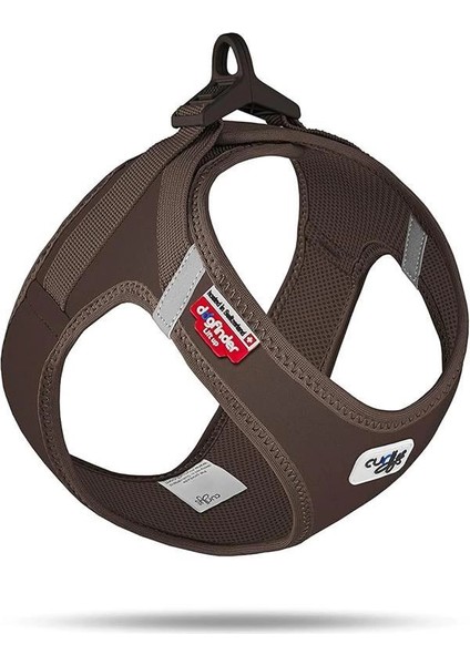 Vest Harness Clasp Softshell Brown M