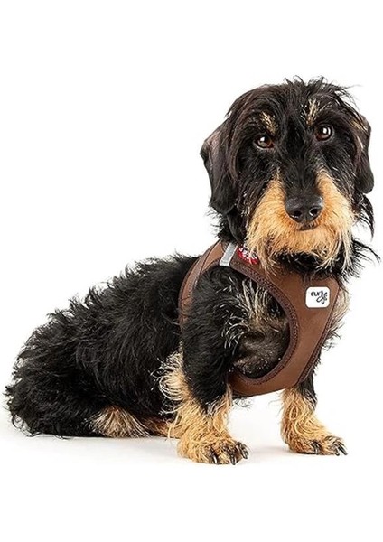 Vest Harness Clasp Softshell Brown M