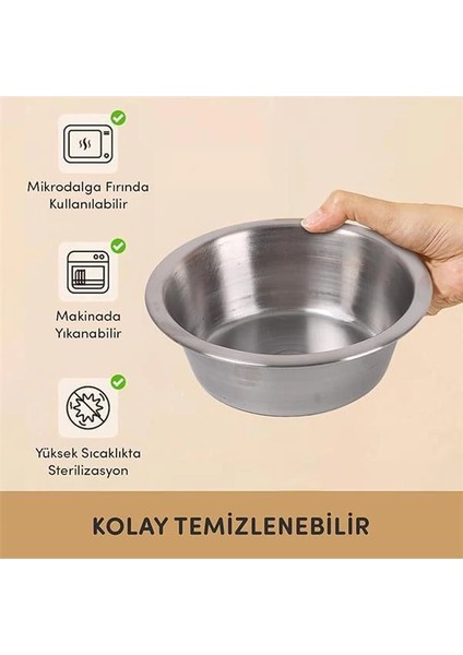 Mama Kabı, Ahşap ve Metal Çift Hazneli Kedi Mama ve Su Kabı, Köpek Mama Kabı fırsatları