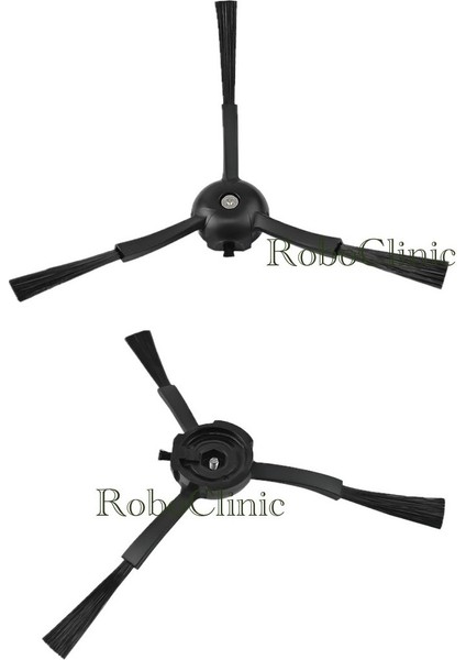 Roborock Qrevo S Siyah Yedek Yan Fırça 2 Adet