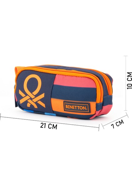 United Colors Of Benetton. Şerit Detaylı Çift Bölme Erkek Çocuk Kalemlik