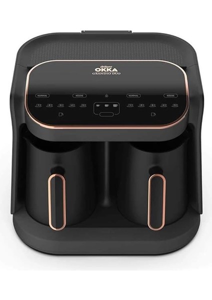 OK007 Okka Grandio Duo Türk Kahvesi Makinesi - Bakır