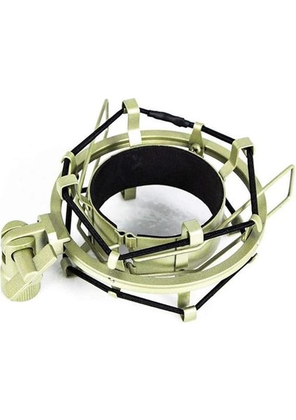 90 Yüksek Yalıtımlı Mikrofon Shockmount Gümüş