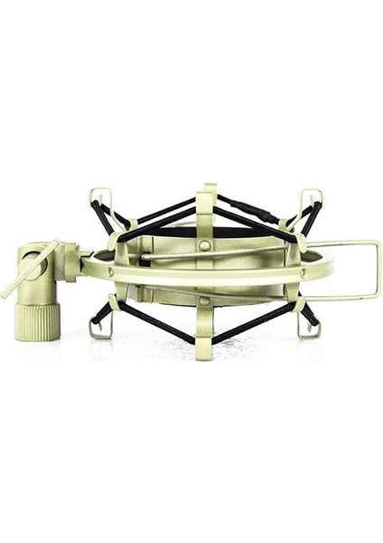 90 Yüksek Yalıtımlı Mikrofon Shockmount Gümüş fiyatları