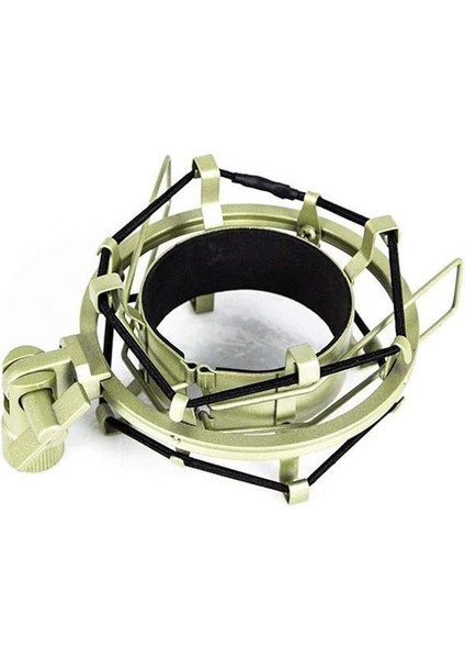 90 Yüksek Yalıtımlı Mikrofon Shockmount Gümüş