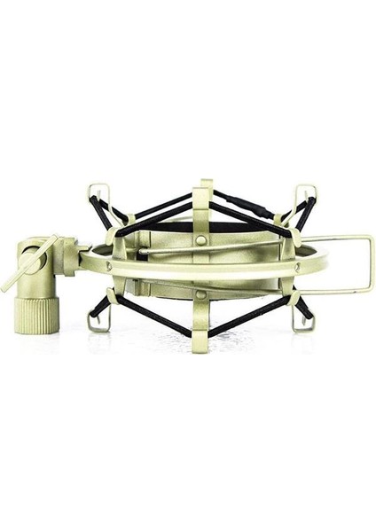 90 Yüksek Yalıtımlı Mikrofon Shockmount Gümüş