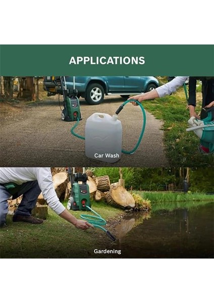 Home And Garden Yüksek Basınçlı Yıkama Makinesi Için Besleme Hortumu (3 Metre)