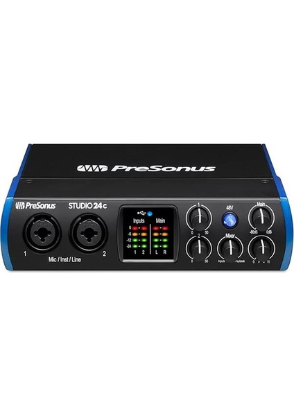 Studio 2|4c 2x2, 192 Khz, Usb-C Ses Kartı