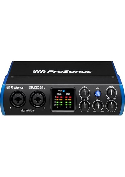 Studio 2|4c 2x2, 192 Khz, Usb-C Ses Kartı