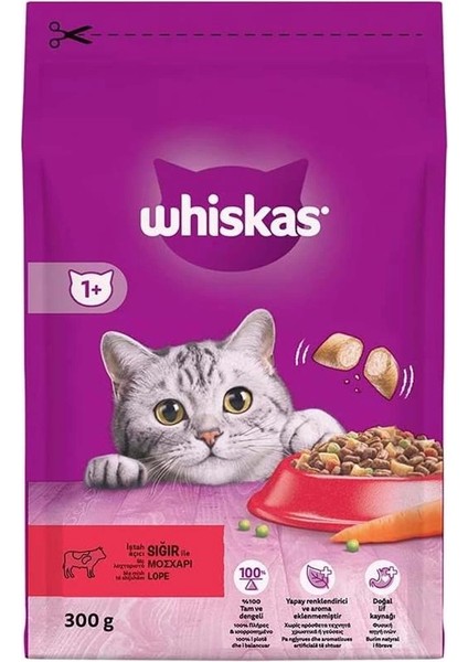 Sığır Etli/havuçlu Kedi Maması 300 G