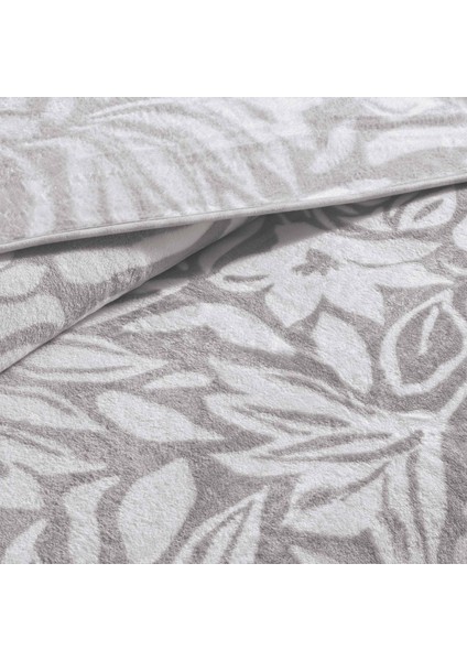 Alina Çift Kişilik Battaniye Gri