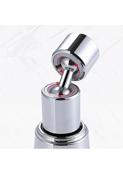 Krom 3 Fonksiyonlu Mutfak Lavabo Başlığı, 720 Derece Döner, Su Tasarruflu, Şık ve Dayanıklı fırsatları