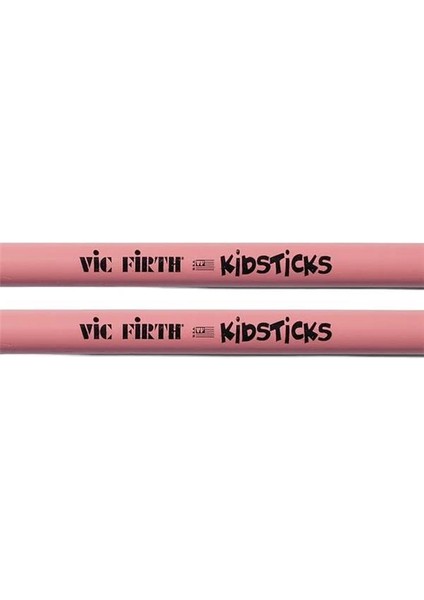 Baget (Çift) Kıdstıck Pembe, Hıckory, 0.520"X13" fırsatları