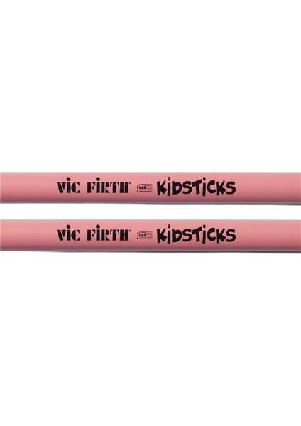Baget (Çift) Kıdstıck Pembe, Hıckory, 0.520"X13"