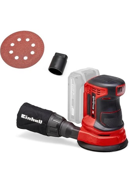 Te-Rs 18 Li - Solo, Akülü Eksantrik Zımpara, Siyah/kırmızı