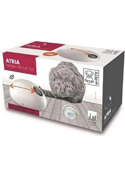 M-Pets Atrıa Interaktif Kedi Oyuncağı White fiyatları