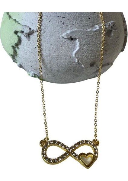 5979 Kalp Detaylı Sonsuzluk Kolyesi fırsatları