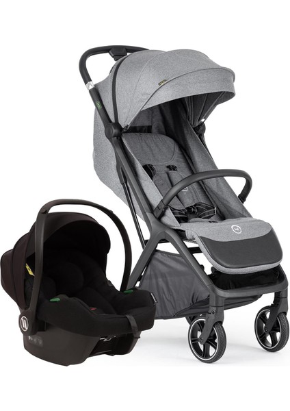 Taxi Autofold Black Cosmo Travel Sistem Bebek Arabası Grey