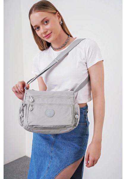 Gri Kadın Çapraz Çanta 05BHPC6003-KP gr