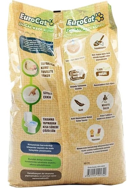 Eurocat Kedi Kumu 10 Lt. fiyatları