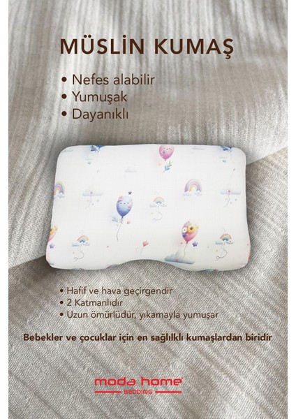 Visco Ortopedik Çocuk Yastığı,boyun Destekli Delikli Hava Kanallı Visco Yastık (Balon) modelleri