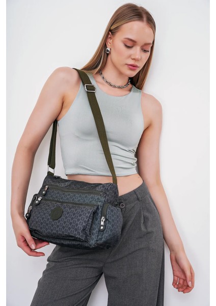 Yeşil Kadın Çapraz Çanta 05BHPC6003-KP Y